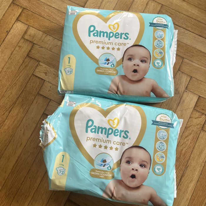 Pampersy premium care Pampers 1