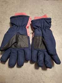 Rękawiczki dziewczęce idealne na sanki narty crivit