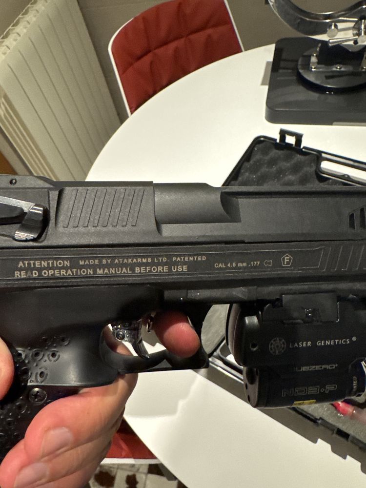 Pistola pressao de ar Zoraki Light HP 01-2