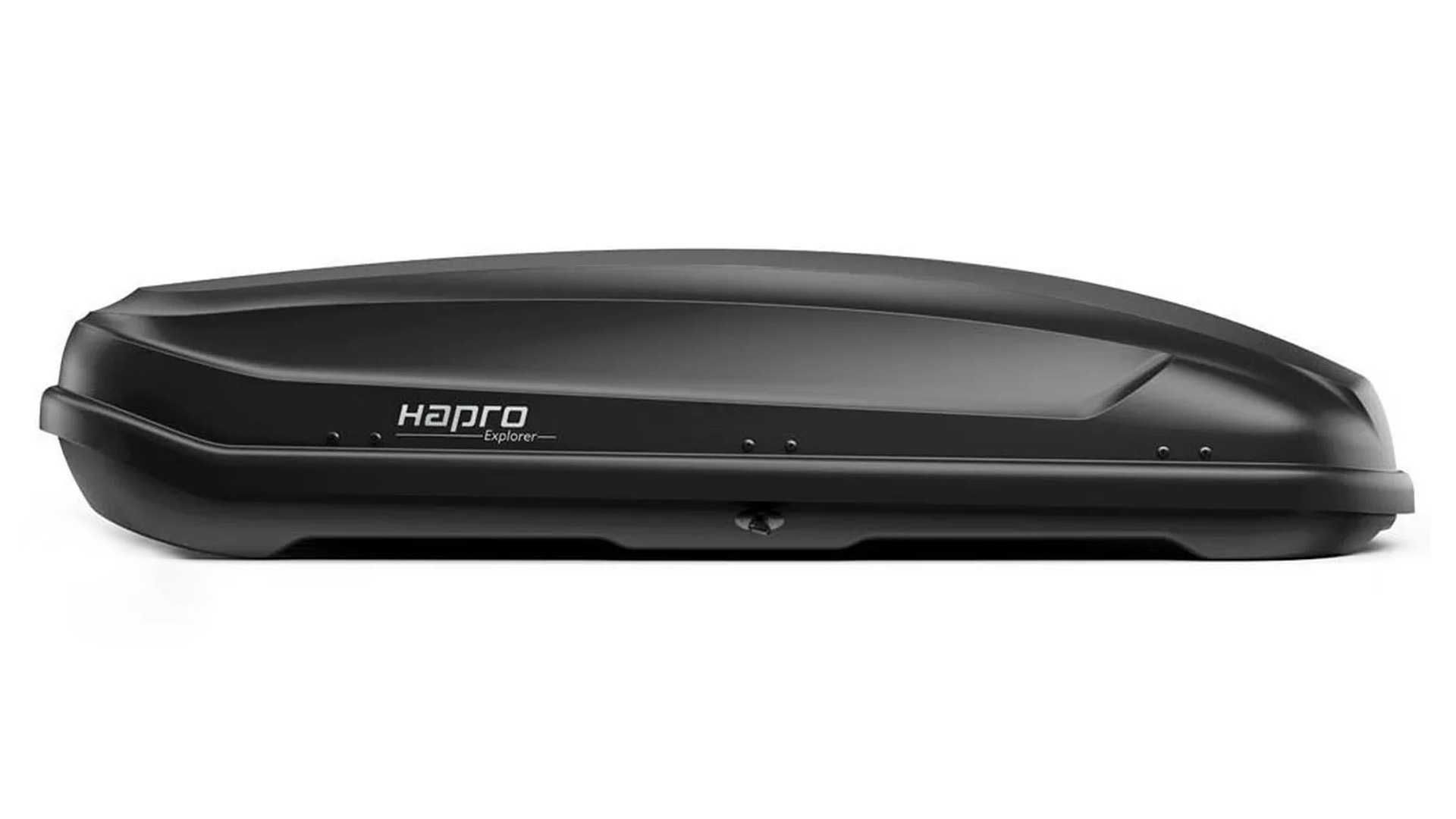 Box dachowy Hapro Explorer 500 czarny mat