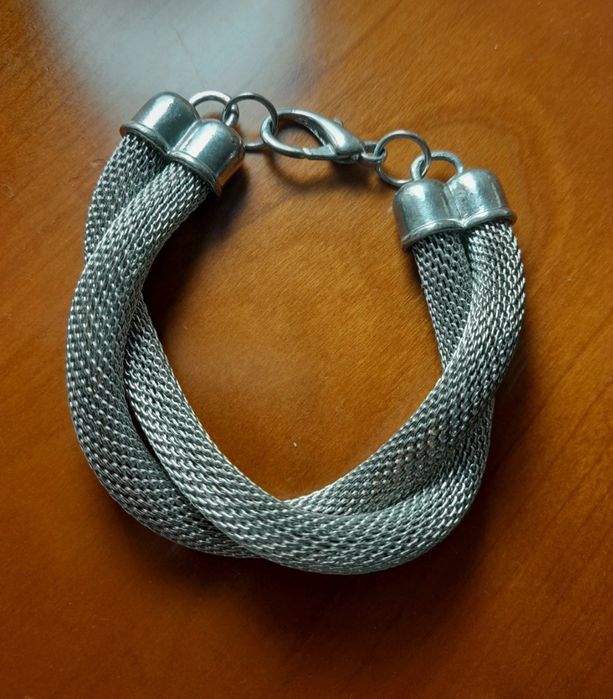 Pulseira imitação prata