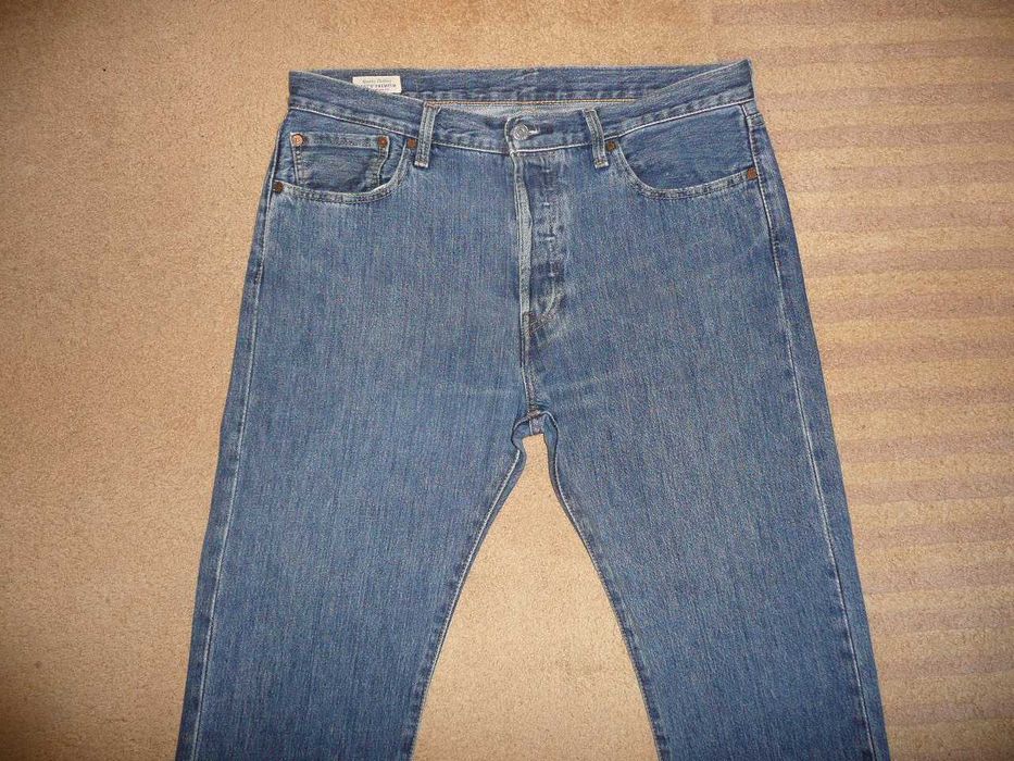 Spodnie dżinsy LEVIS 501 W34/L30=46/104cm PREMIUM