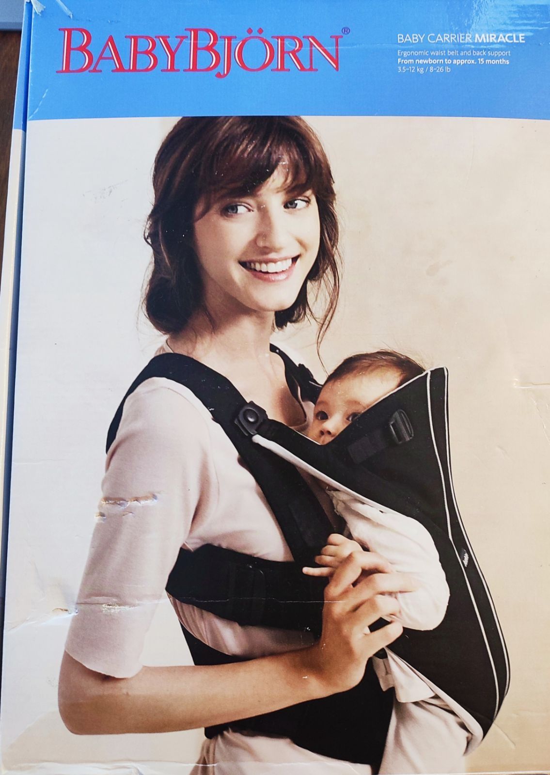 BabyBjörn, Miracle Air, nosidełko dla niemowląt