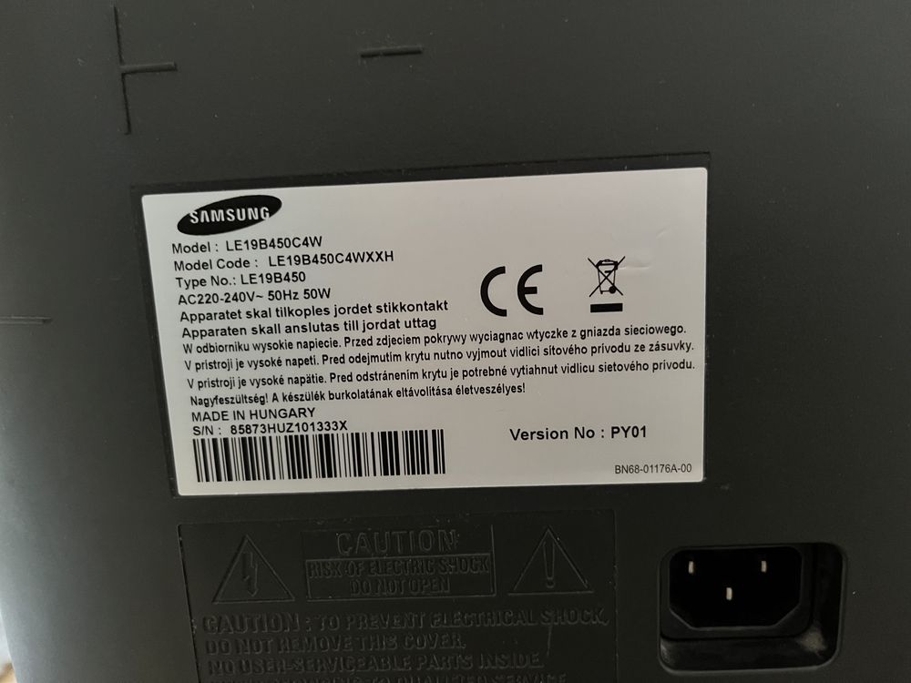 Monitor Samsung 18,5 cała