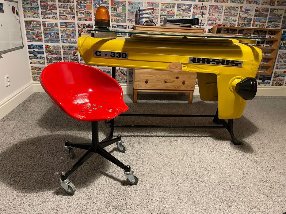 Biurko Ursus C-330 maska unikat oryginał traktor ciągnik żeliwo
