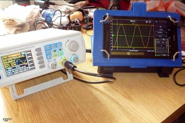 Цифровой генератор сигналов JUNTEK JDS6600/60 Мгц измеритель частоты