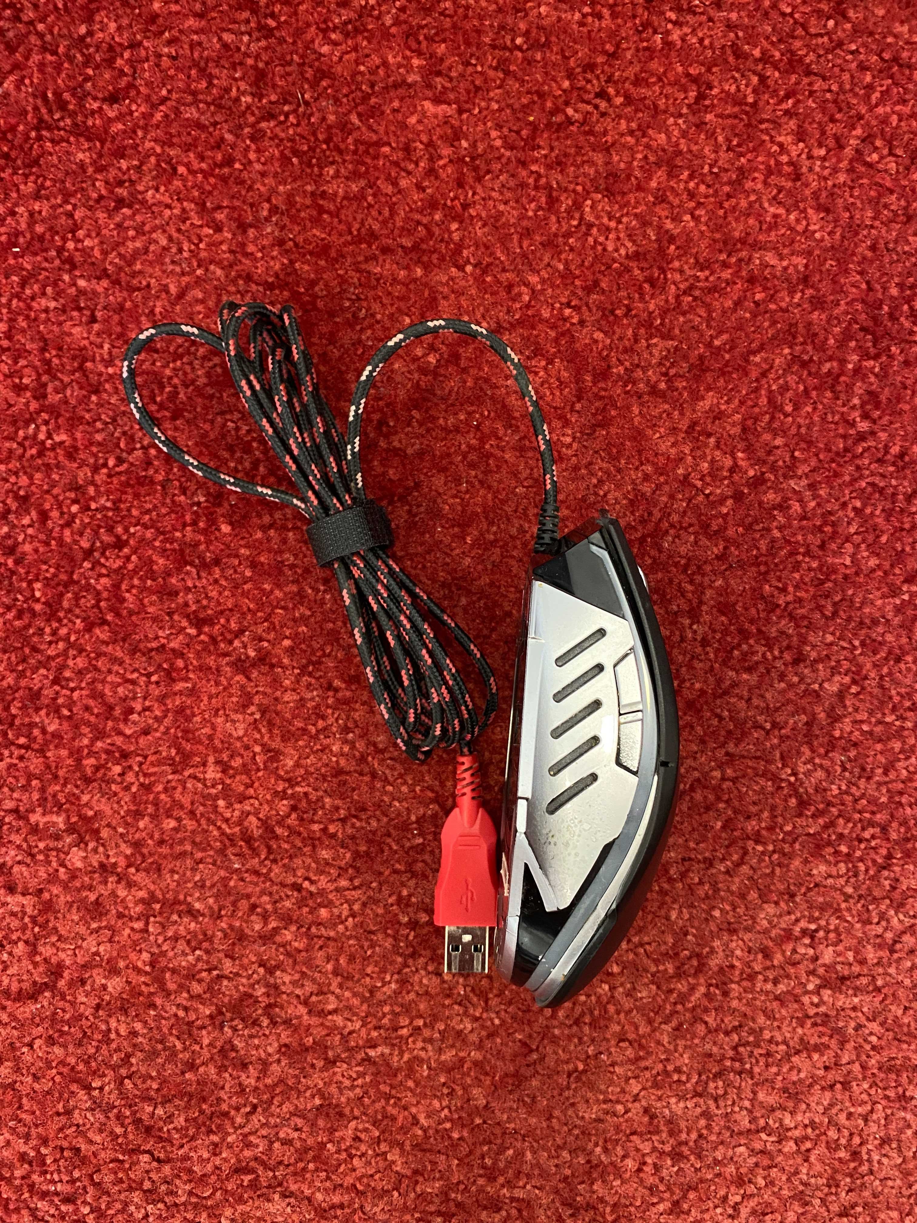 Лазерна Ігрова Миша A4Tech Bloody TL60 USB Black/Silver