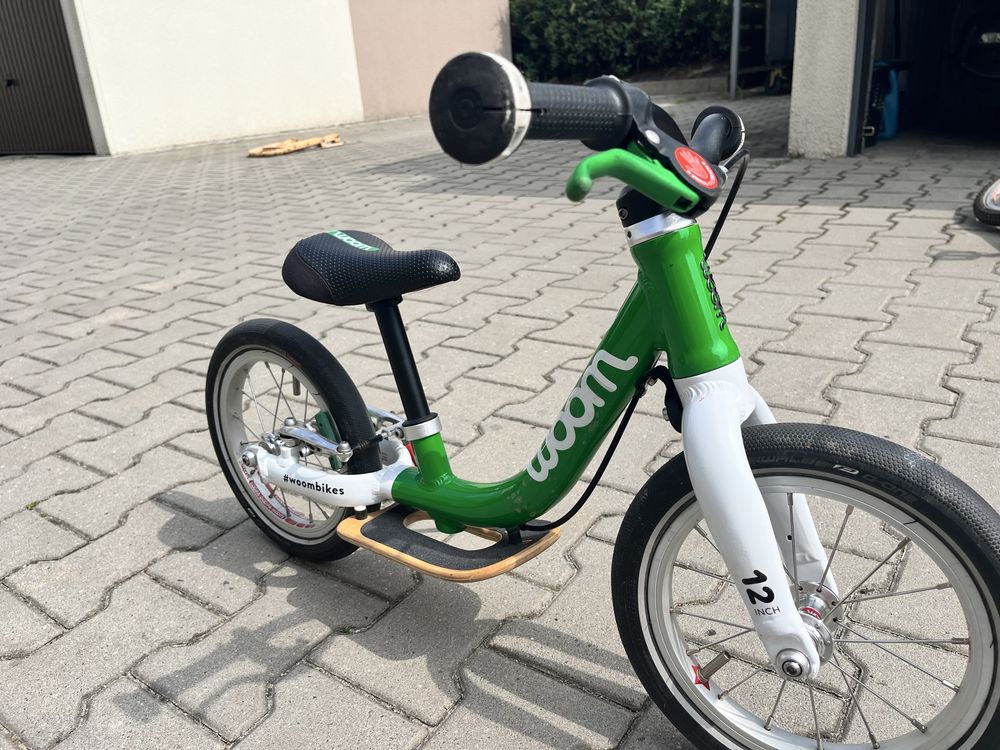 Rowerek biegowy woom 1 zielony