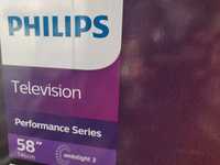 Philips The One 58 Smart TV Android TV Google TV duży nowy