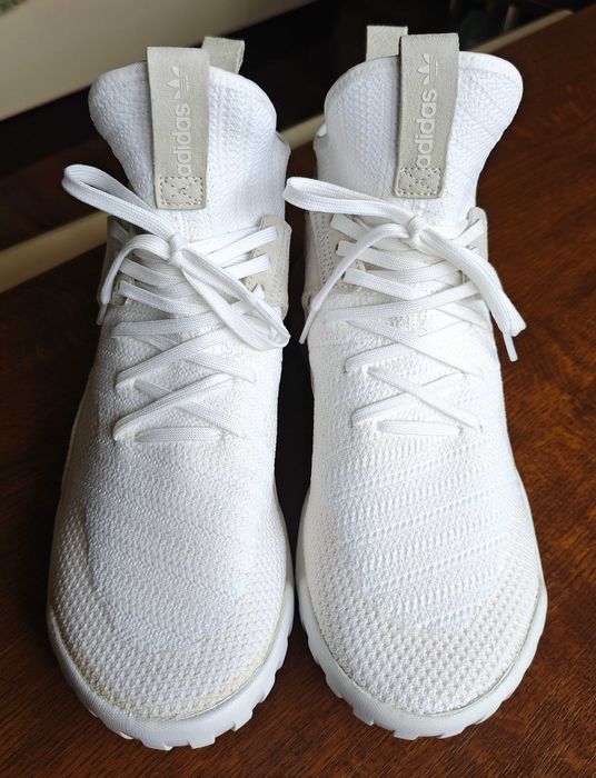 Adidas Originals Tubular X PK PrimeKnit "Triple White" 43 рр 27.5 см
