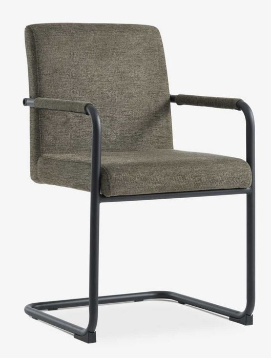 Krzesło ESPE oliwkowy/czarny (2 szt.)