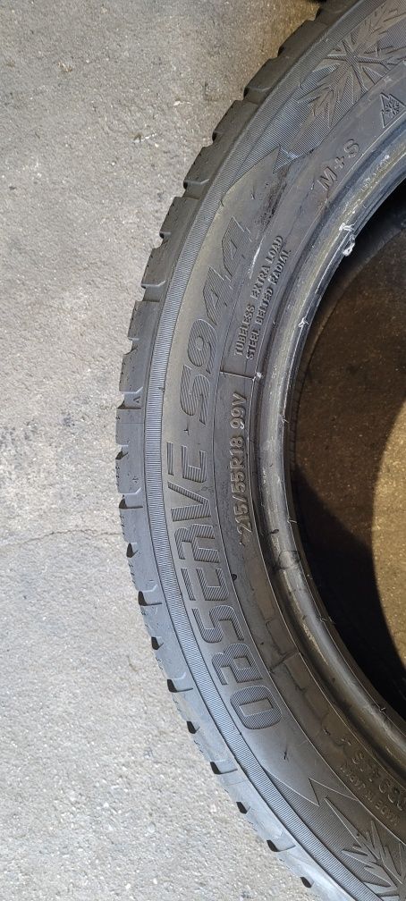 215/55r18 99V Toyo Observe S944 z 2022r ładne.