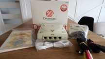 Konsola Sega Dreamcast, box, HKT-3000, Modded, kompletny , działa w PL