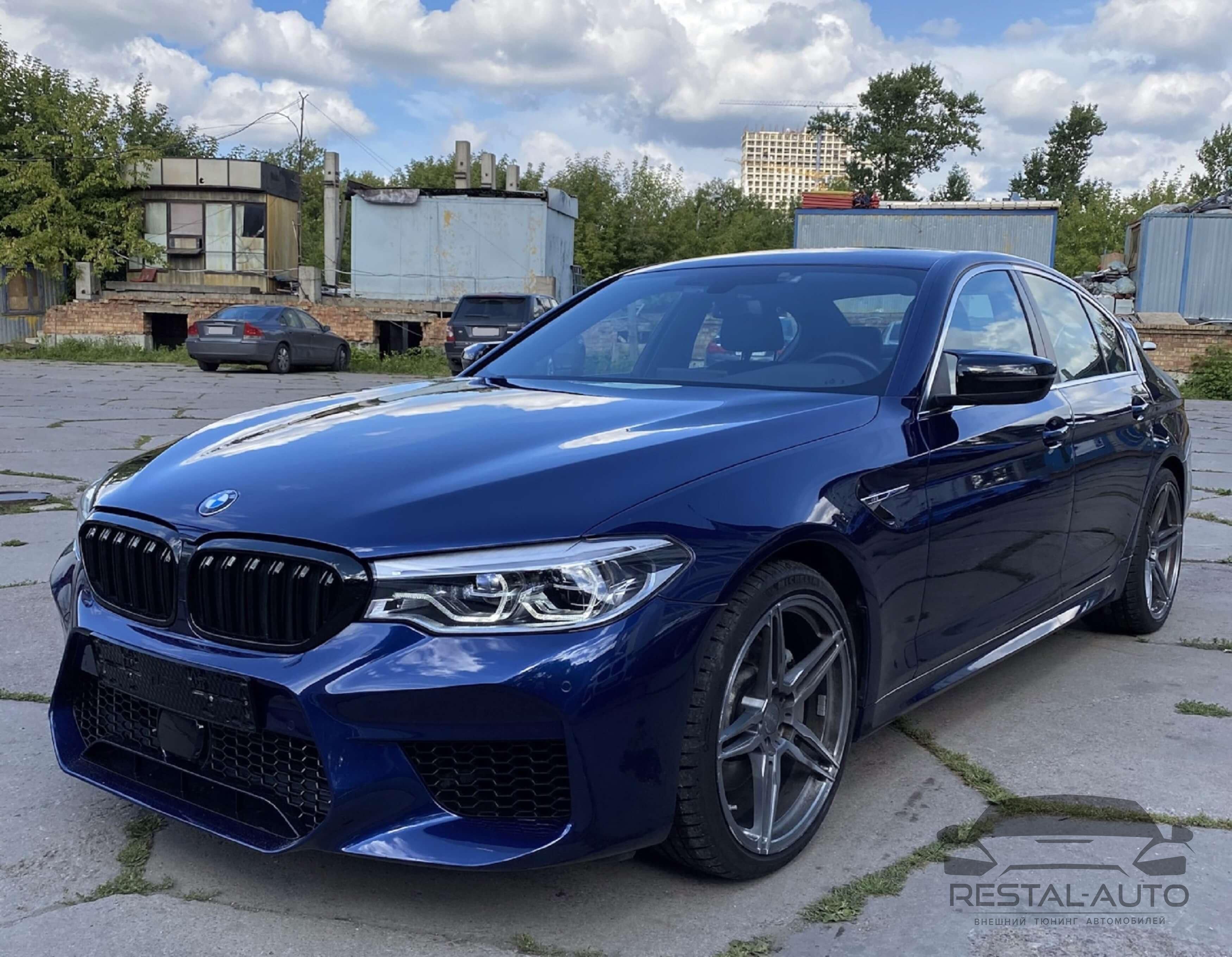 Обвес M5 для BMW 5 G30 (2017-2020 г.в) бампер, диффузор, пороги