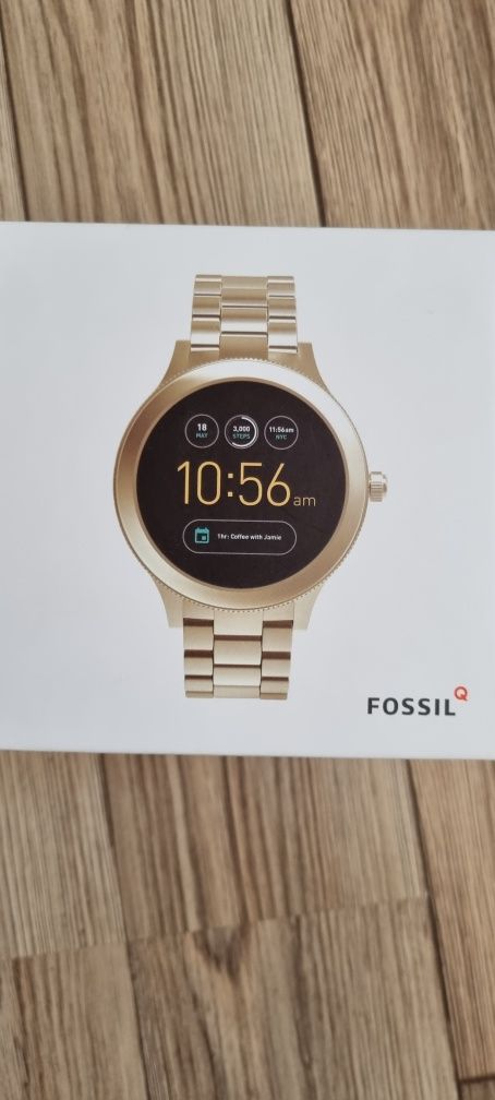 Fossil Gen 3 złoty smartwatch zegarek