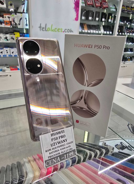 Huawei P50 Pro 256GB Telakces Felicity *Raty 0%