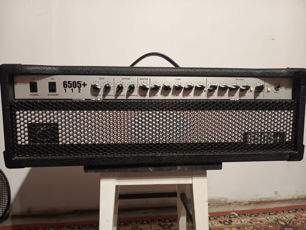 Wzmacniacz gitarowy lampowy Peavey 6505+ head zrobiony z combo 50W