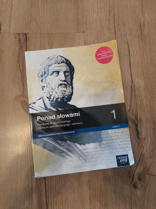 Ponad słowami 1 cz 1 podręcznik do j. polskiego