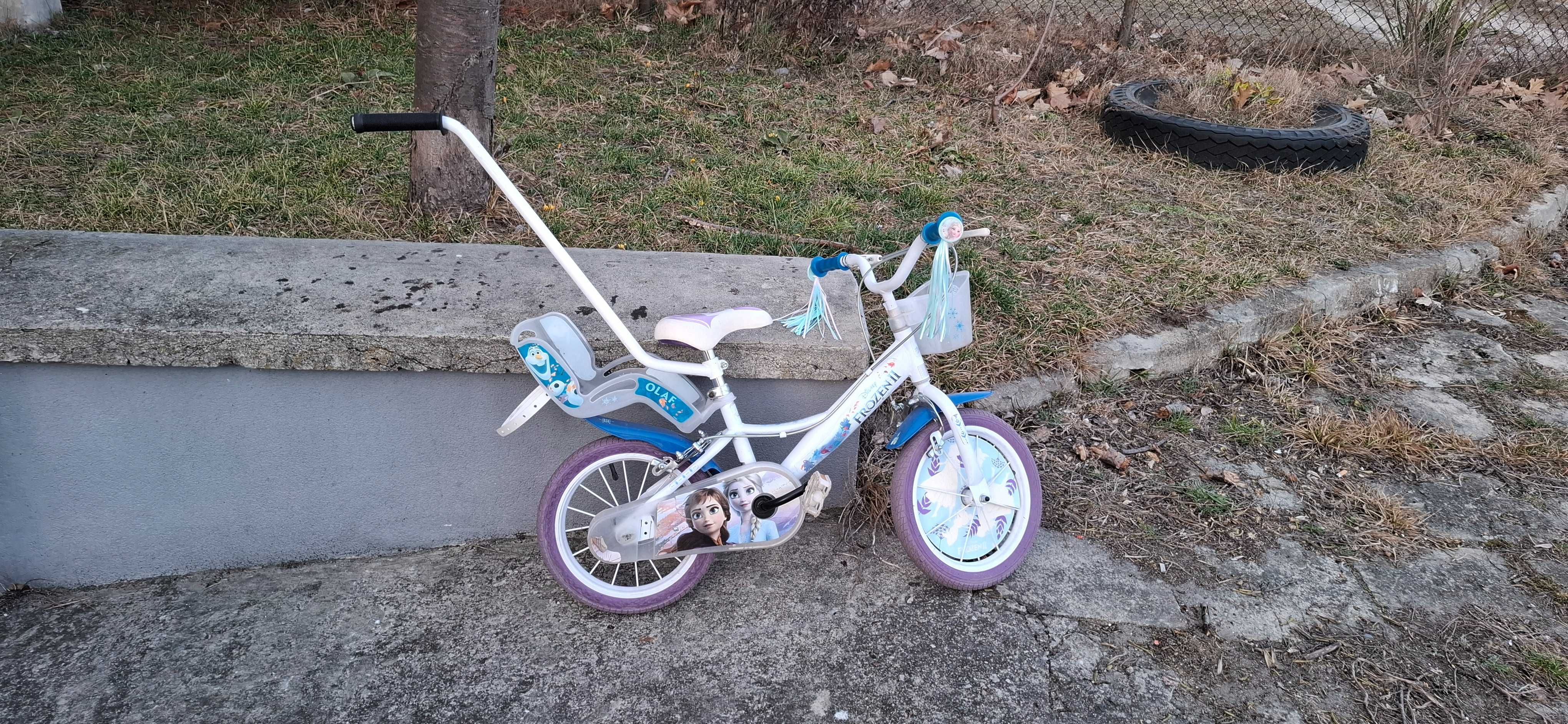 Rower dziewczecy kraina lodu