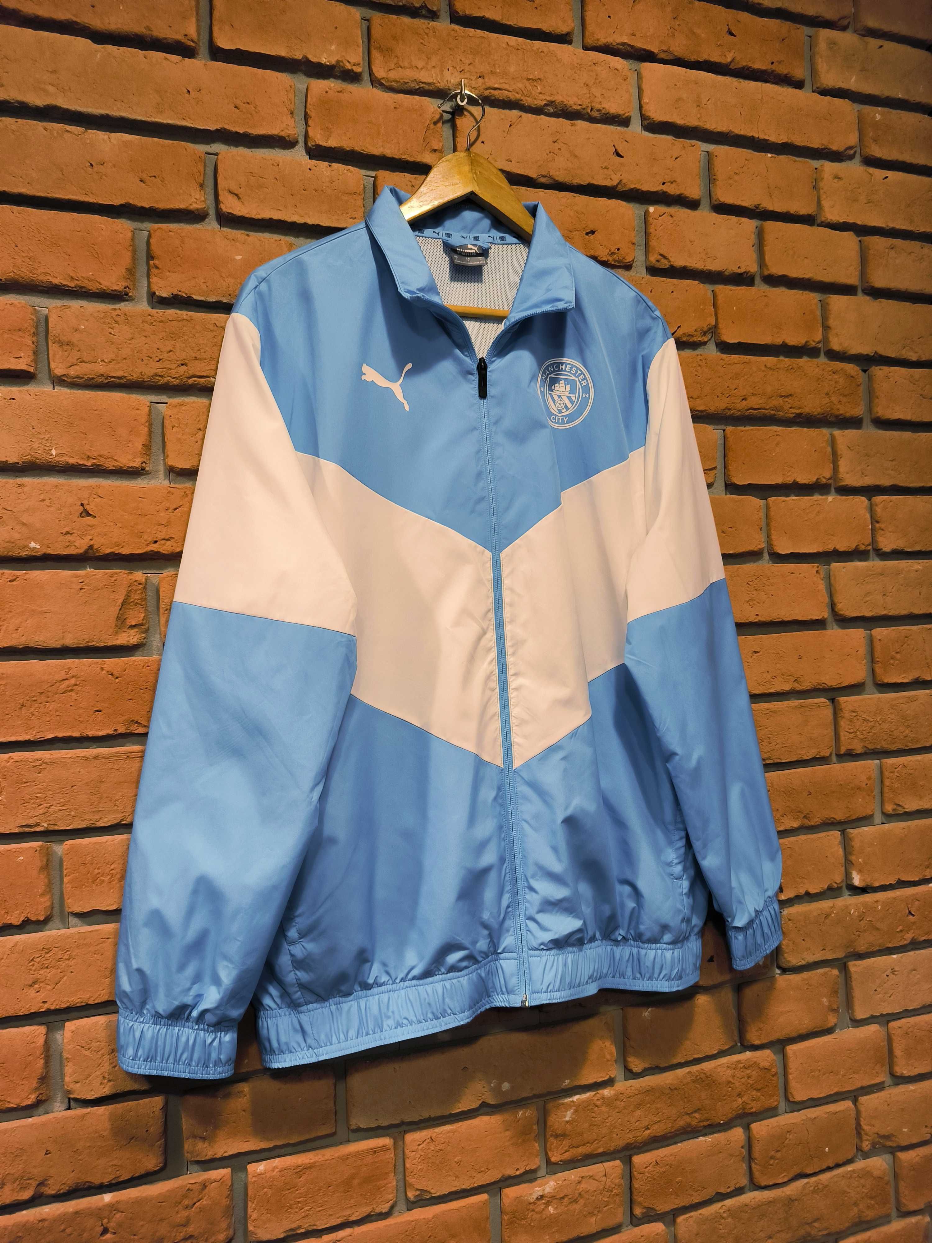 Bluza Rozpinana Puma Manchaster City Piłkarska Treningowa Zip Kurtka