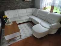 Narożnik eko skóra Antonio polipol 280x280 funkcja spania relax