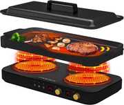 Płyta indukcyjna przenośna z nakładką do grillowania COOKTRON 1800W