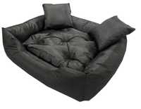 duże legowisko kojec łóżko dla psa kota 100x75 cm czarne