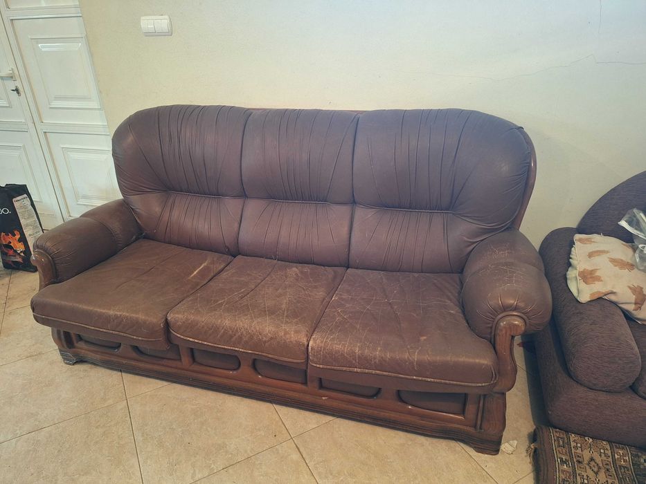 Sofá Usado Castanho