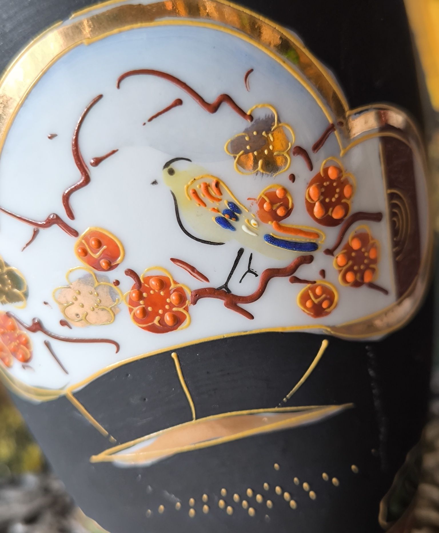 Wazon Nippon Tokusei piękna stara Japońska porcelana