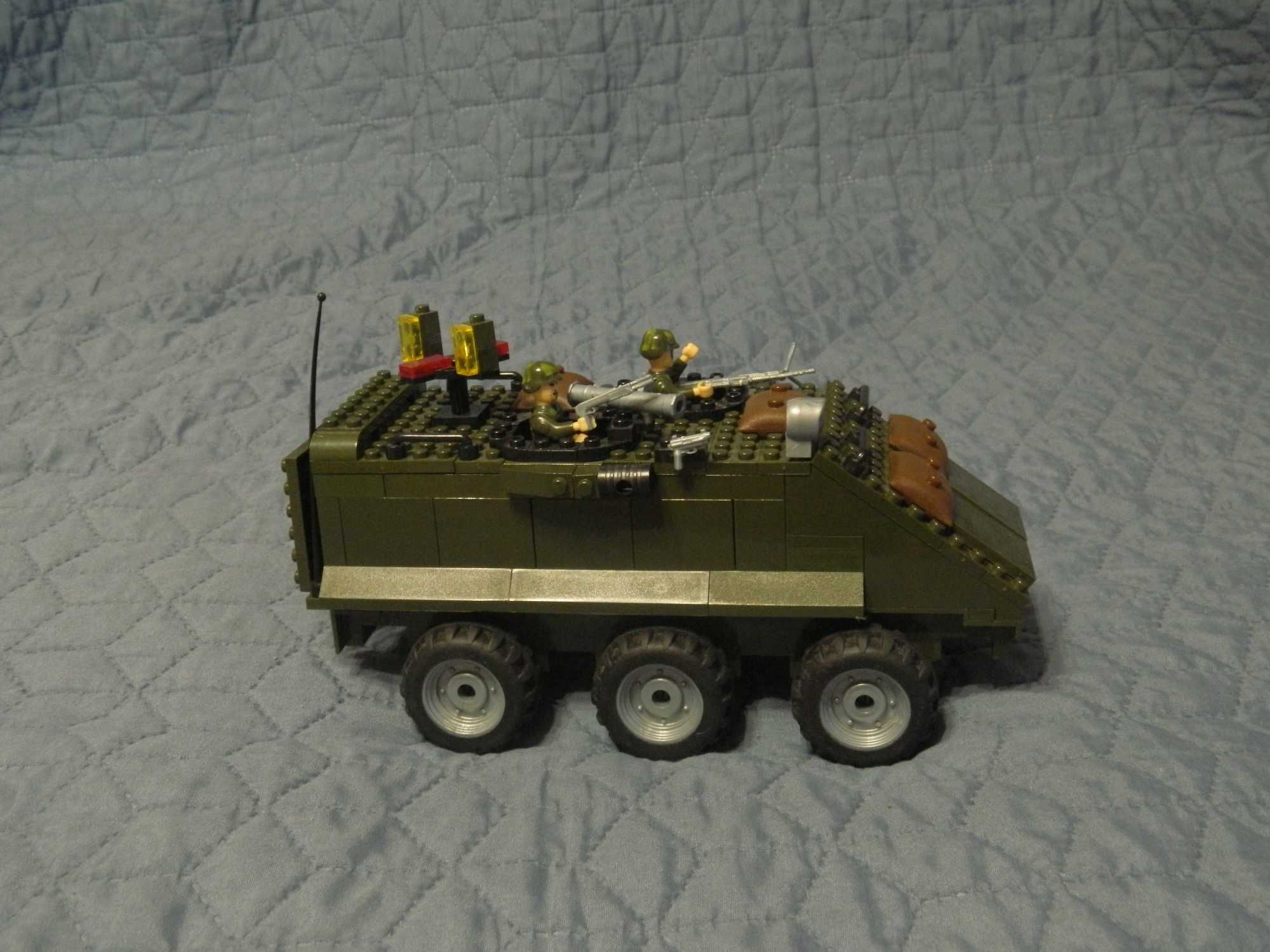Воєнний конструктор Танк, Бронетранспортер, Блокпост Toy1
