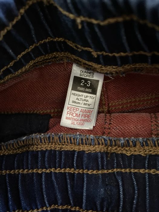 Jeansowe spodenki 98