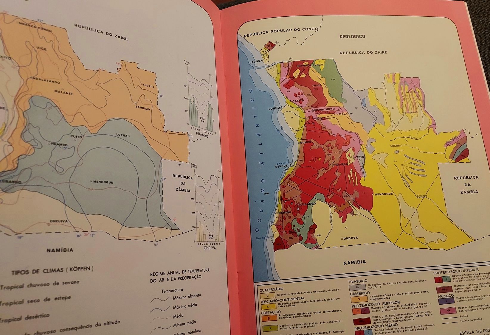 Esboço Geográfico da República Popular de Angola