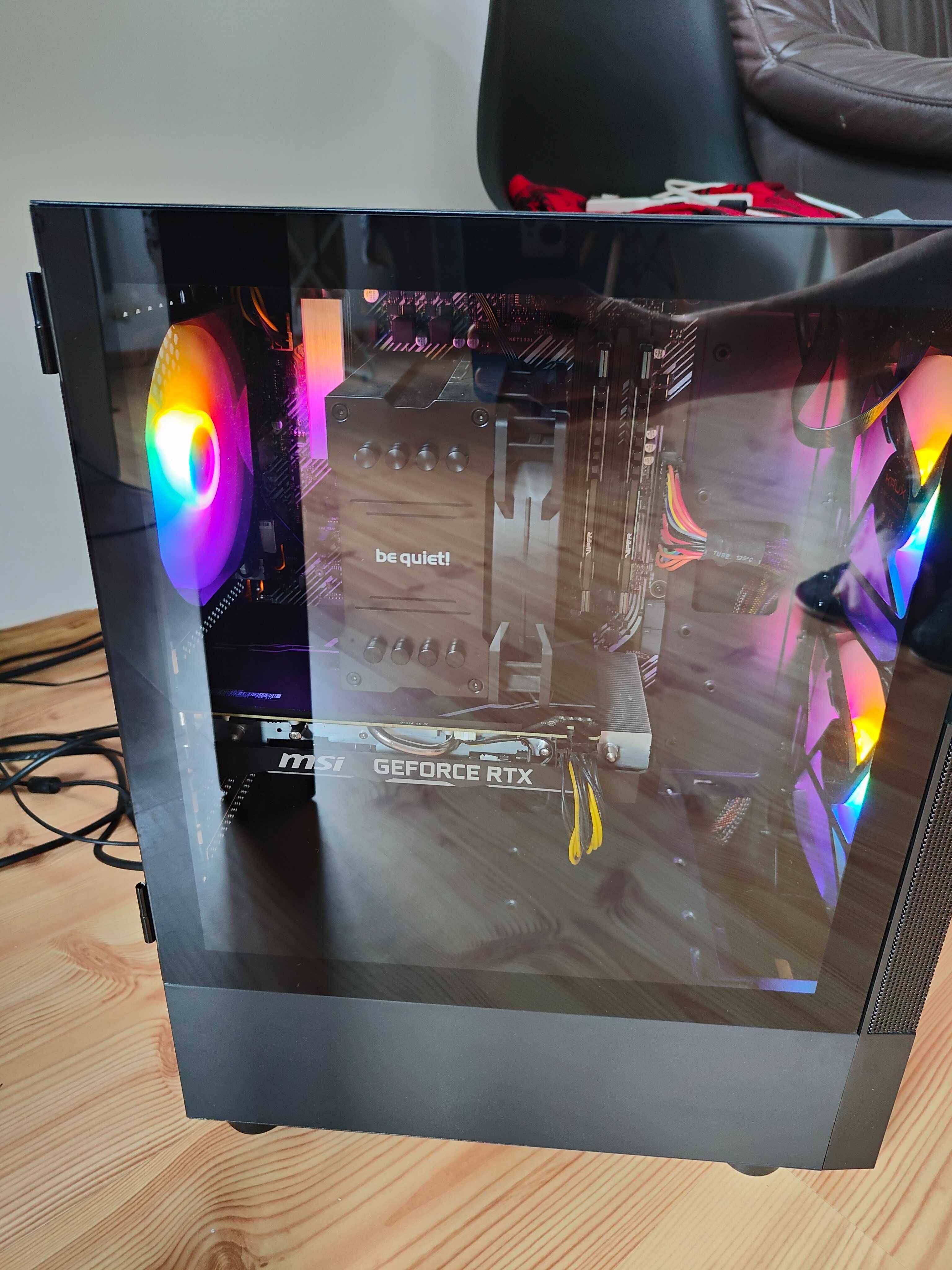 Komputer gamingowy: RTX 2070/RYZEN 5 5600/SSD M2 1TB/16 GB RAM
