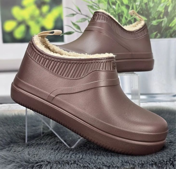 Зимові чоловічи калоші на піні з хутром . Різні кольори (41-46)