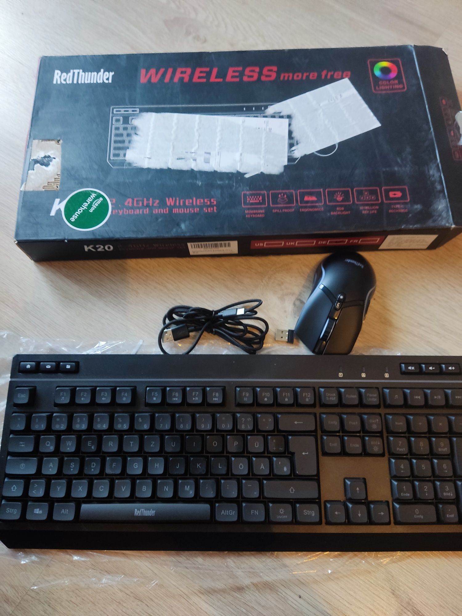 RedThunder K20 Bezprzewodowa