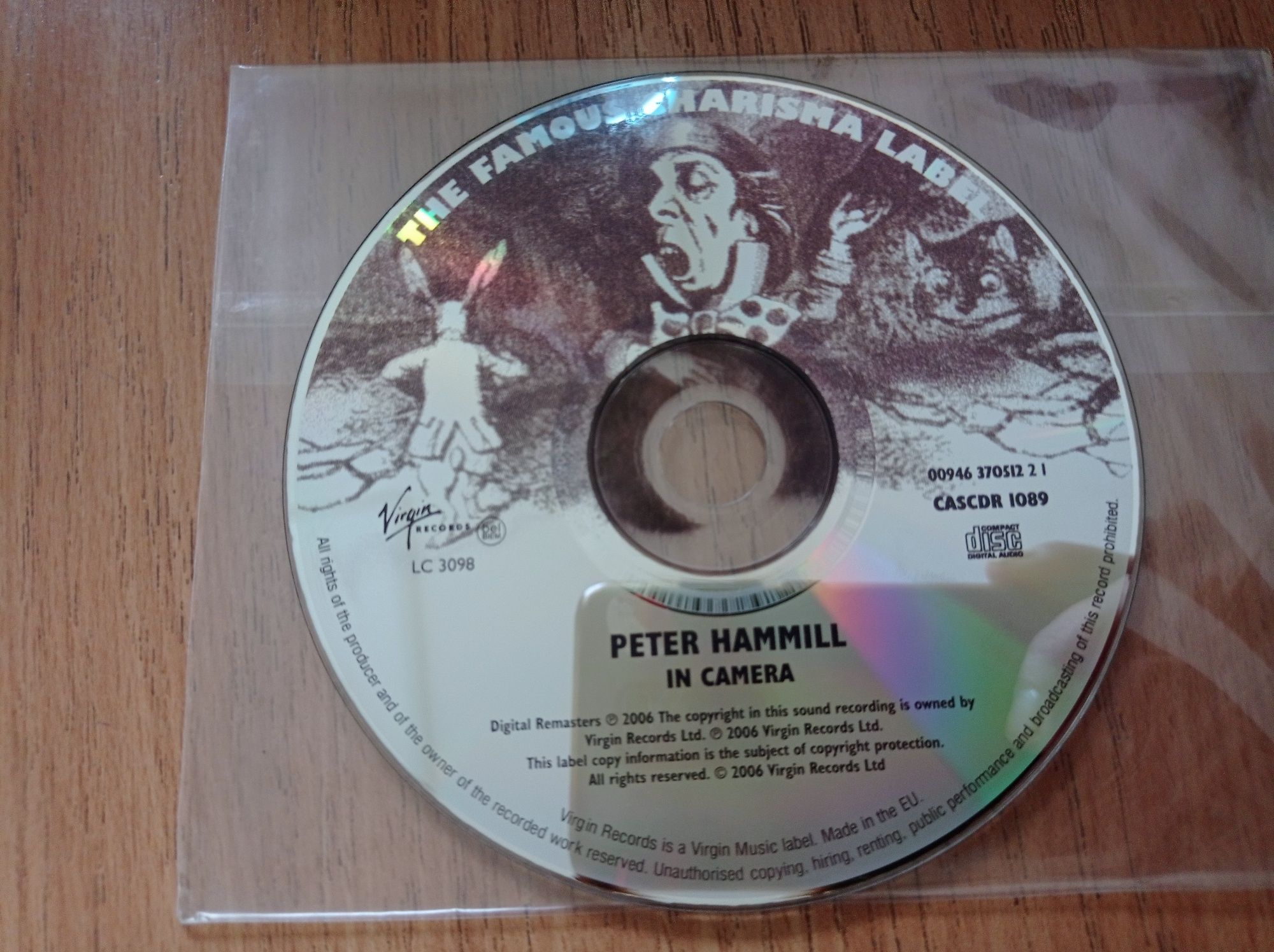 Peter Hammill - In camera