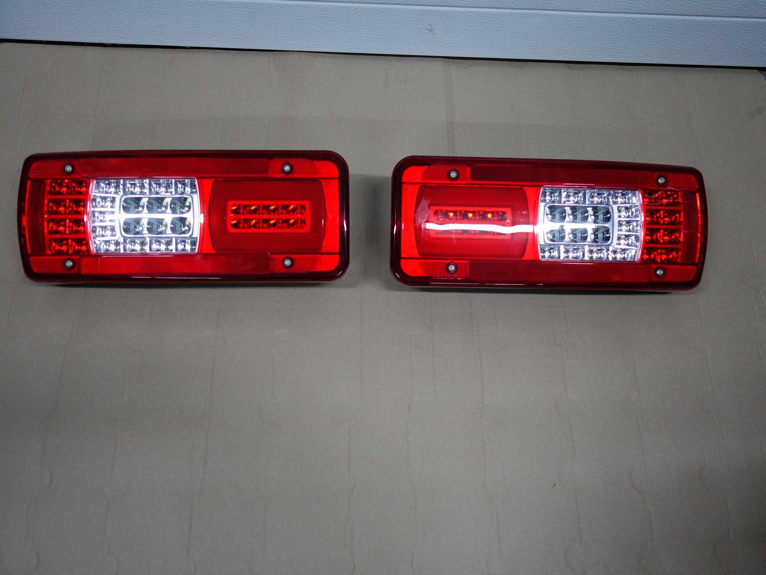 lampa tył mercedes sprinter 907 led  skrzynia rama kontener lewa prawa