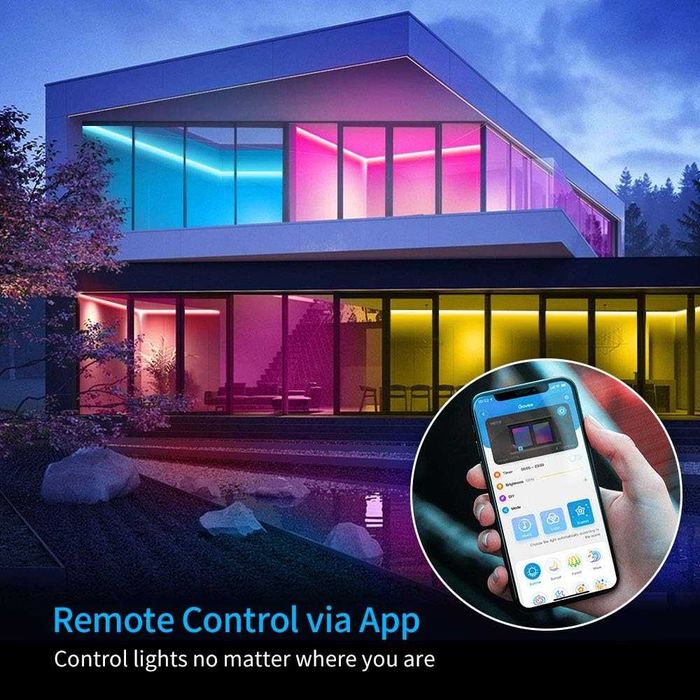 Inteligętna Taśma LED Govee WiFi 5m RGB aplikacja mikrofon nr6
