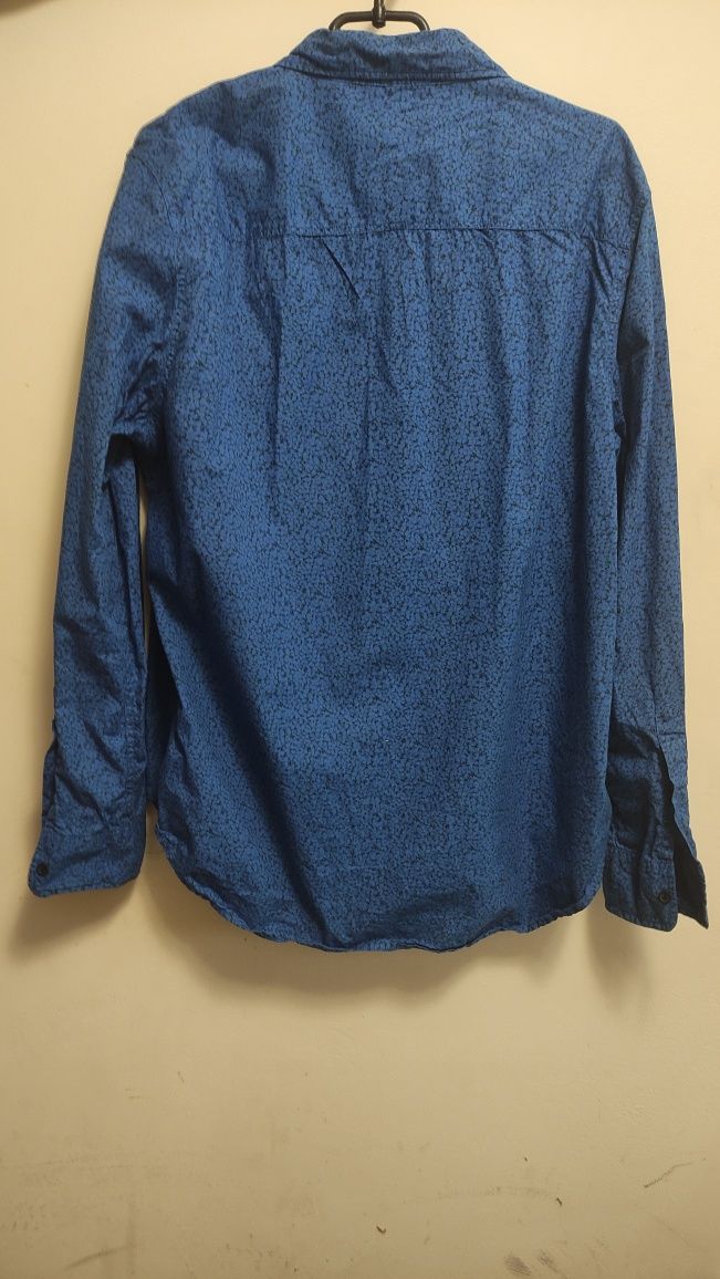Синя сорочка River Island XL