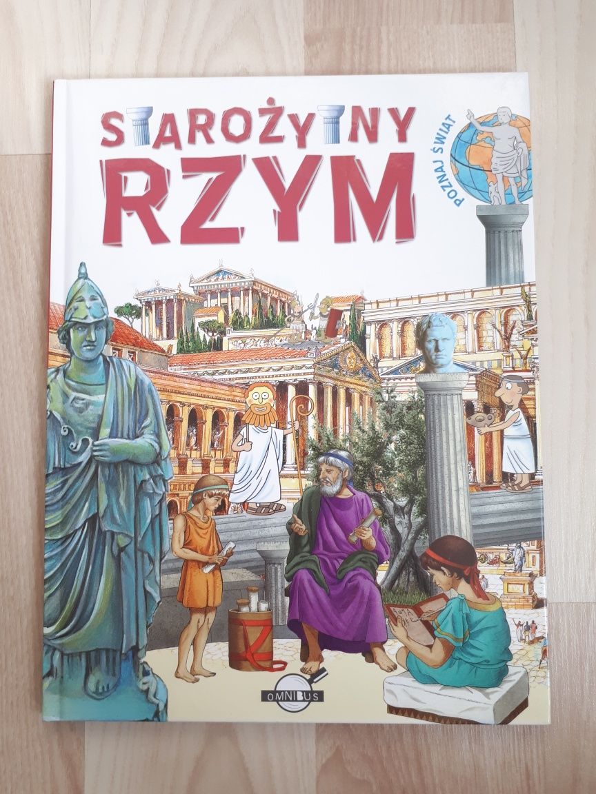 Książka dla dzieci "Starożytny Rzym" Poznaj Świat