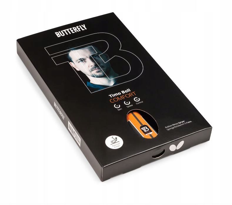 Rakietka Do Tenisa Stołowego Ping Ponga Butterfly Timo Boll Comfort