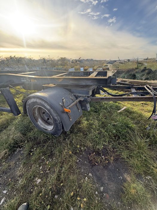 Przyczepa ciezarowa do przewozu kontenerów huffermann 1870 18 DMC