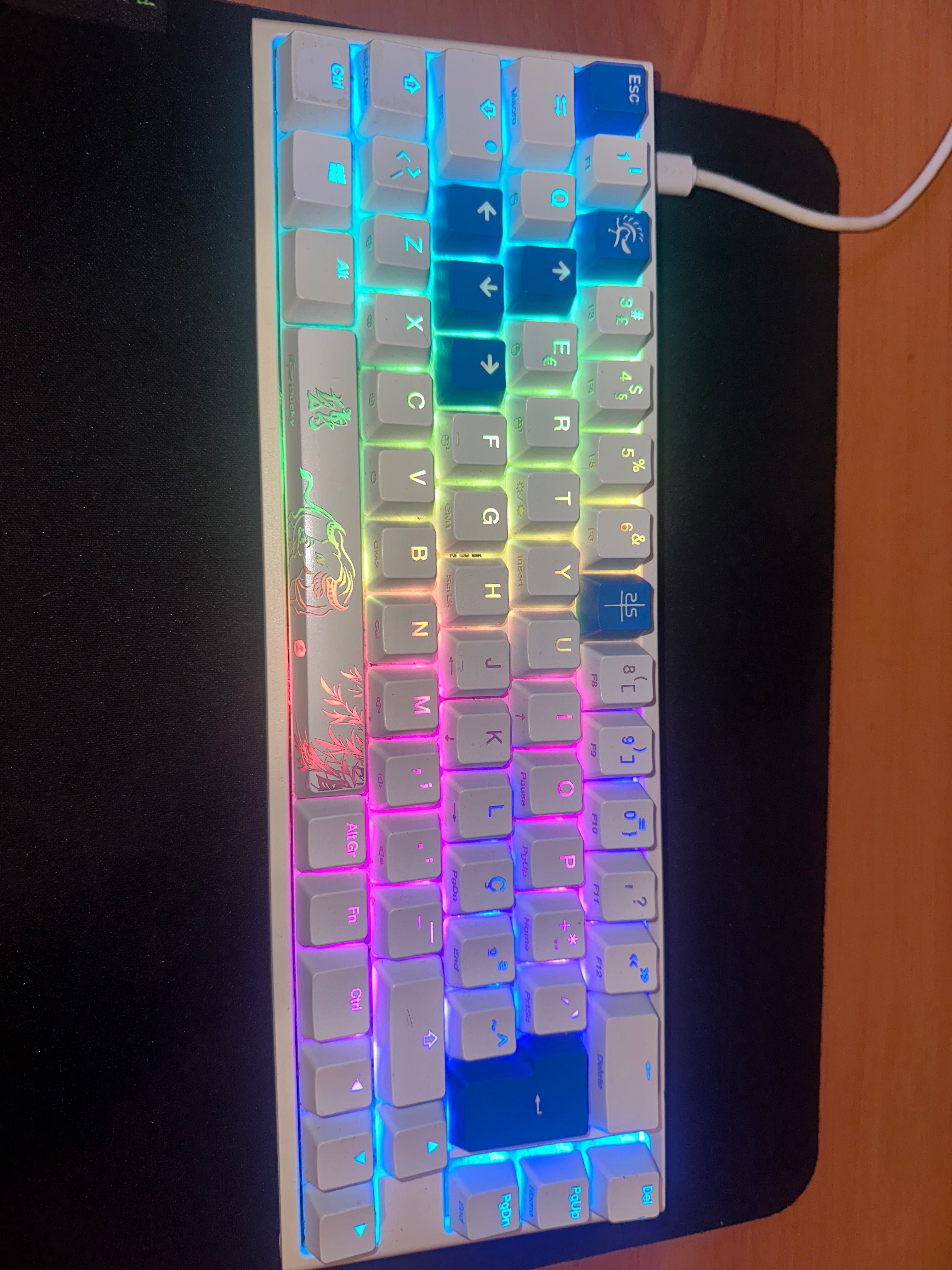 Teclado ducky mini rgb