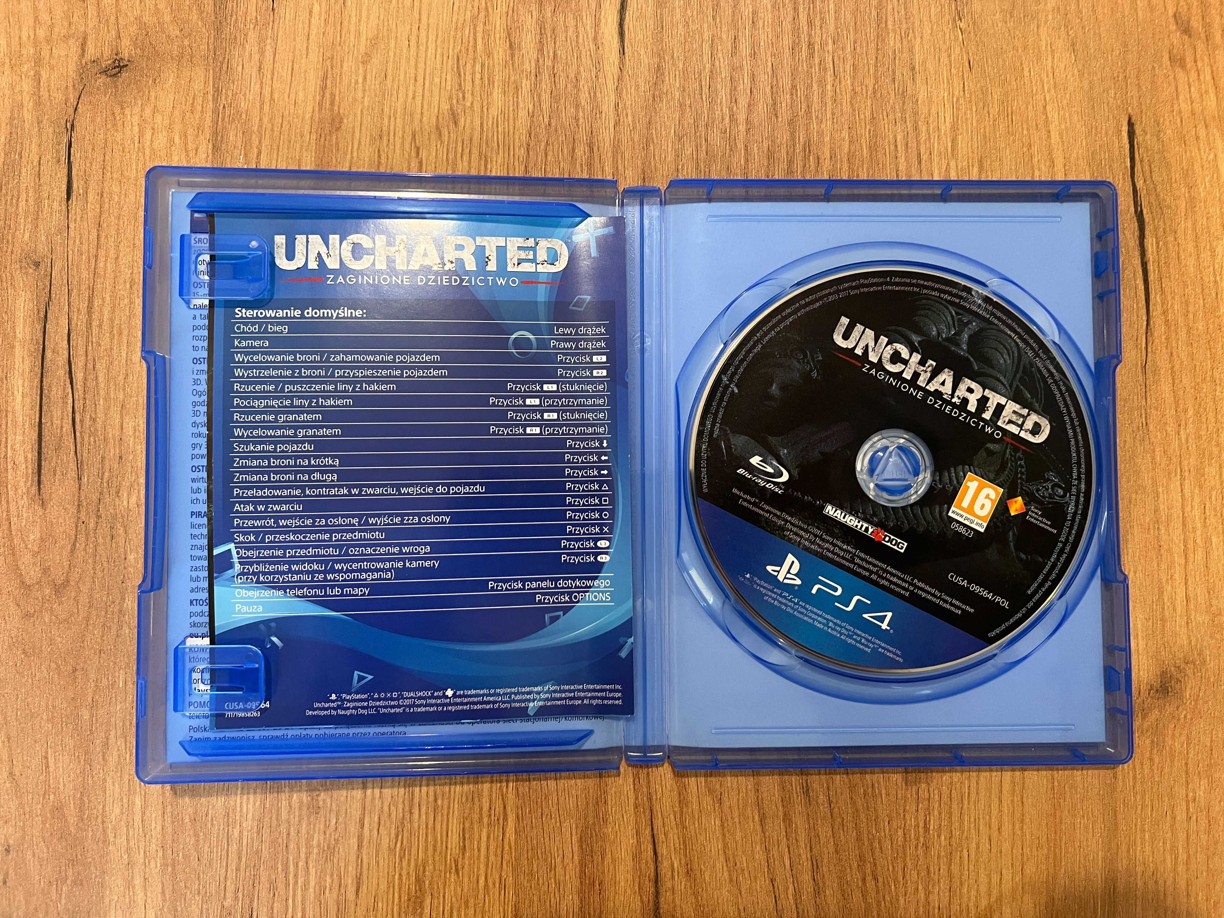 Uncharted Zaginione Dziedzictwo PS4 | Sprzedaż | Skup | Wymiana |