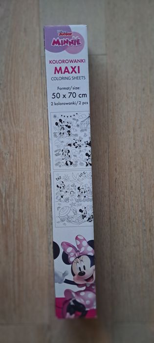 Dwie Maxi kolorowanki 100x70 cm NOWE Myszka Mickey