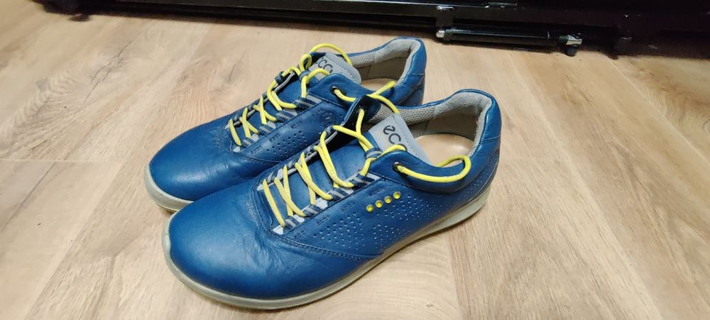 Buty męskie skórzane Ecco Biom Golf hydromax