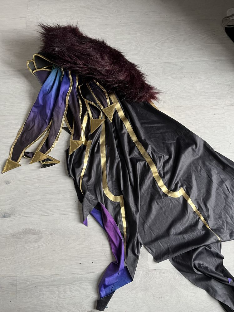 Cosplay Xayah Star Guardian League of legends cosplay+wig+uszka