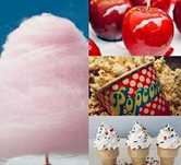 Солодка вата Попкорн Морозиво Gelato Сладкая вата