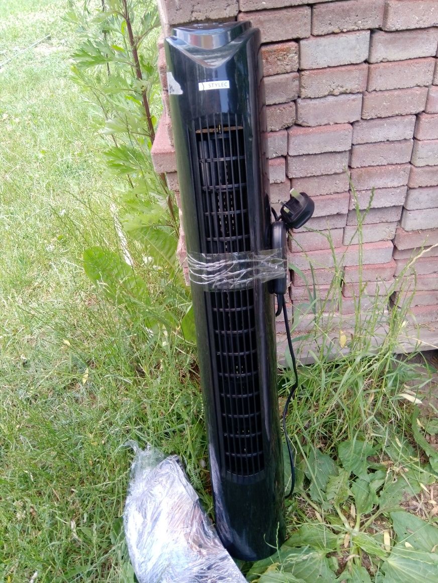Wentylator kolumnowy z pilotem Cichy
