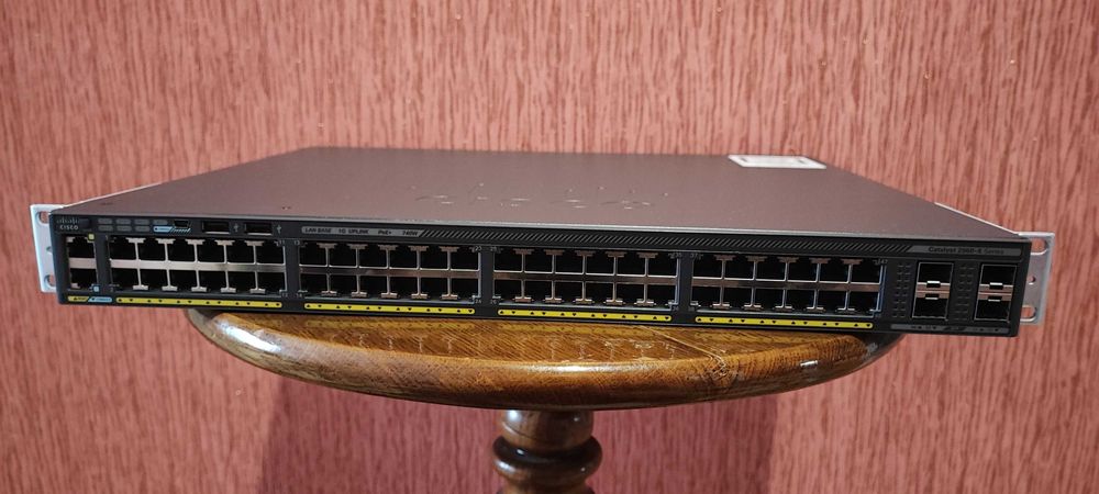 48 POE+ Комvутаторы Cisco Catalyst WS-C2960X-48FPS-L нал/безнал
